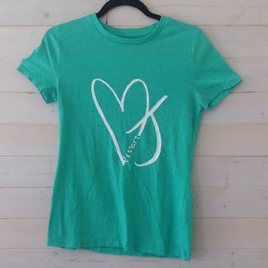 light blue green MOSSIMO SUPPLY CO tshrit